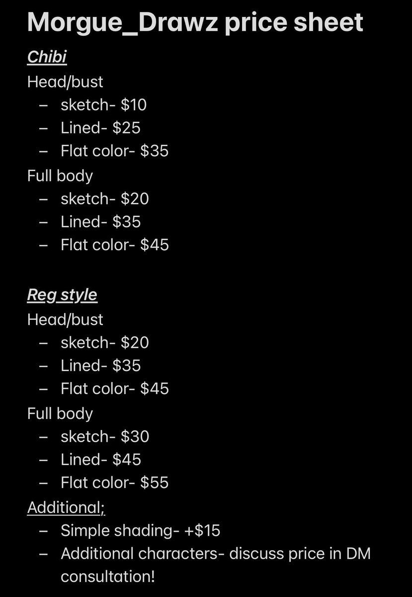 xXMorgue_DrawzXx | ✨COMMS OPEN✨ tweet media