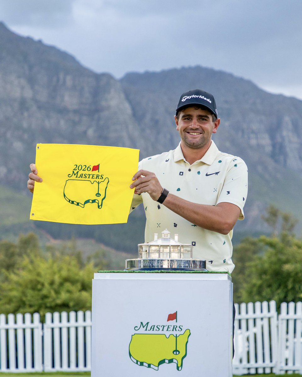 Sunshine_Tour's tweet image. Casey Jarvis has qualified for The Masters after winning the 2026 Investec South African Open. 👏 

#TheOpen #InvestecSAOpen