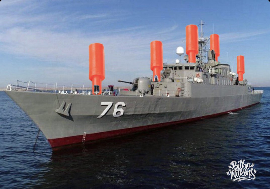 ScummyMummy511's tweet photo. #BREAKING 🚨
US military says it has hit an Iranian Jamaran Class Destroyer and the ship is currently sinking to the bottom of the Gulf of Oman.
#IsraelIranWar #MiddleEastCrisis #israel #Tehran #US3 https://t.co/o8zPhXgE8G
