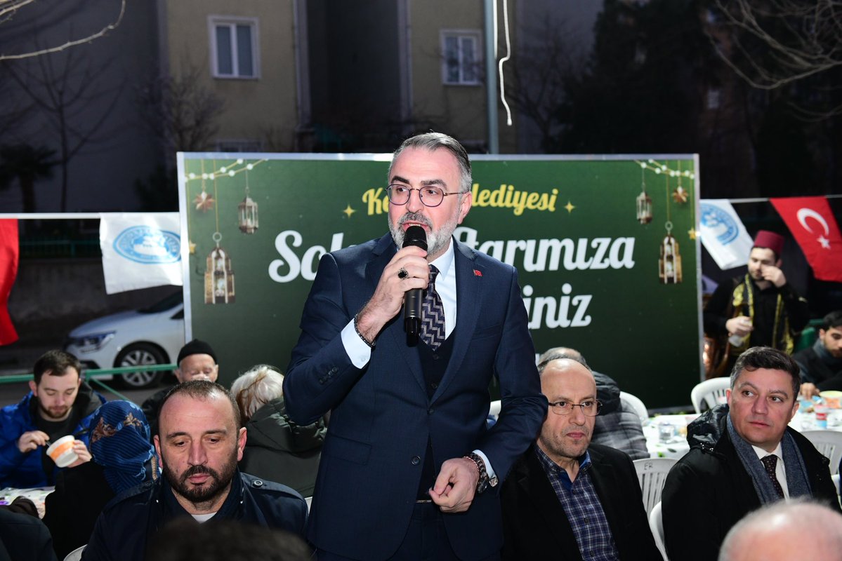 Sokaklarımız sadece iftar sofralarıyla değil, gönül birlikteliğiyle de dolup taştı.

📍KESTEL / Yeni Mahalle Sokak İftarı

Kestel Belediyemiz tarafından düzenlenen Yeni Mahalle Sokak İftarı’na katıldık.

Bu güzel organizasyon için Belediye Başkanımız Ferhat Erol’a ve kıymetli