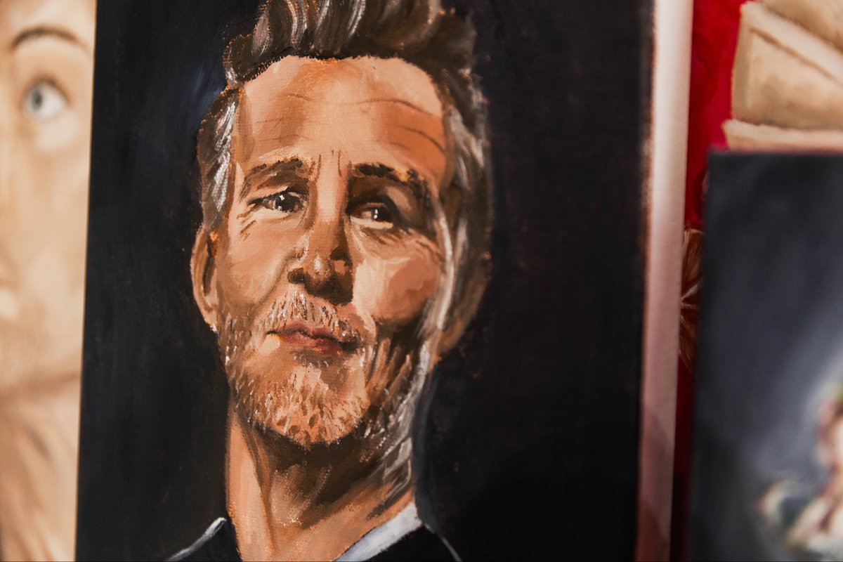 hadscomer's tweet photo. Current oil wips including @Harry_Styles &amp; Jack Abbot @ShawnHatosy https://t.co/q1kmcetjKk