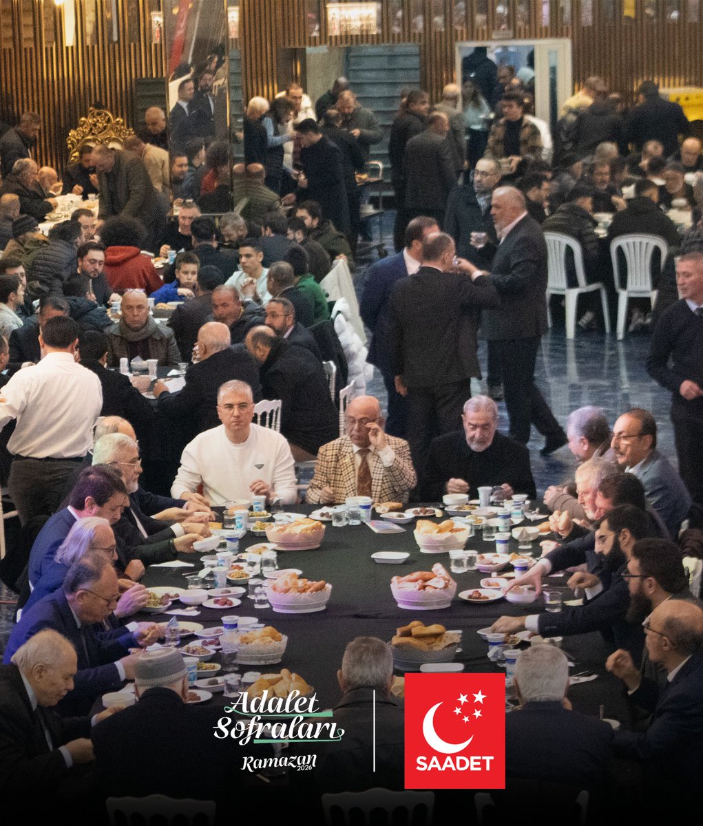 Geleneksel Ankara İftarımız başladı. 

📍Altındağ | Ramazan 2026
#adaletsofraları
#Gelenekselankaraiftarı