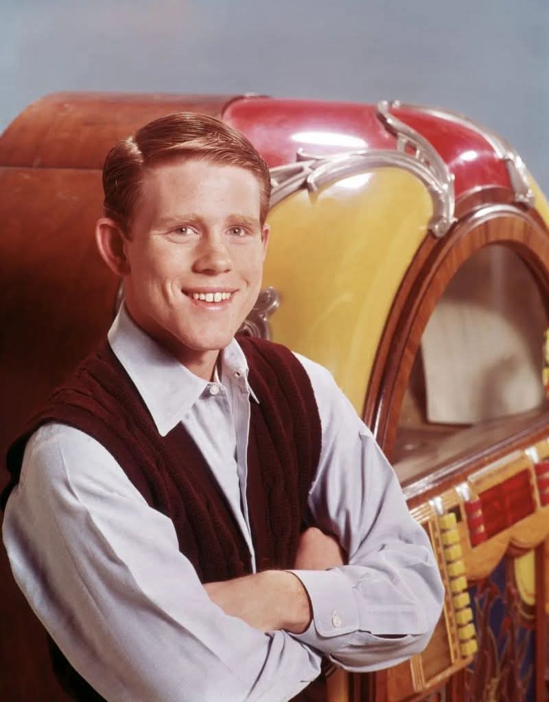 Happy Birthday to Ron Howard who turns 72 today!  Pictured here as Richie Cunningham on Happy Days.