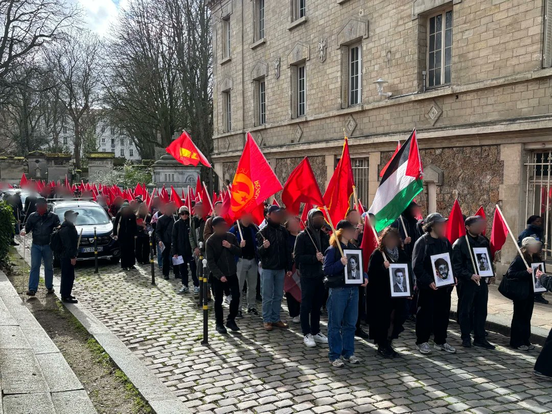ultras_antifaa's tweet photo. #France - A memorial was held for French communist worker Pierre Overney. 

Overney was shot and killed on February 25, 1972, in front of the Renault factory in Boulogne-Billancourt near Paris by a far-right security guard. https://t.co/cK1Wii9nIs