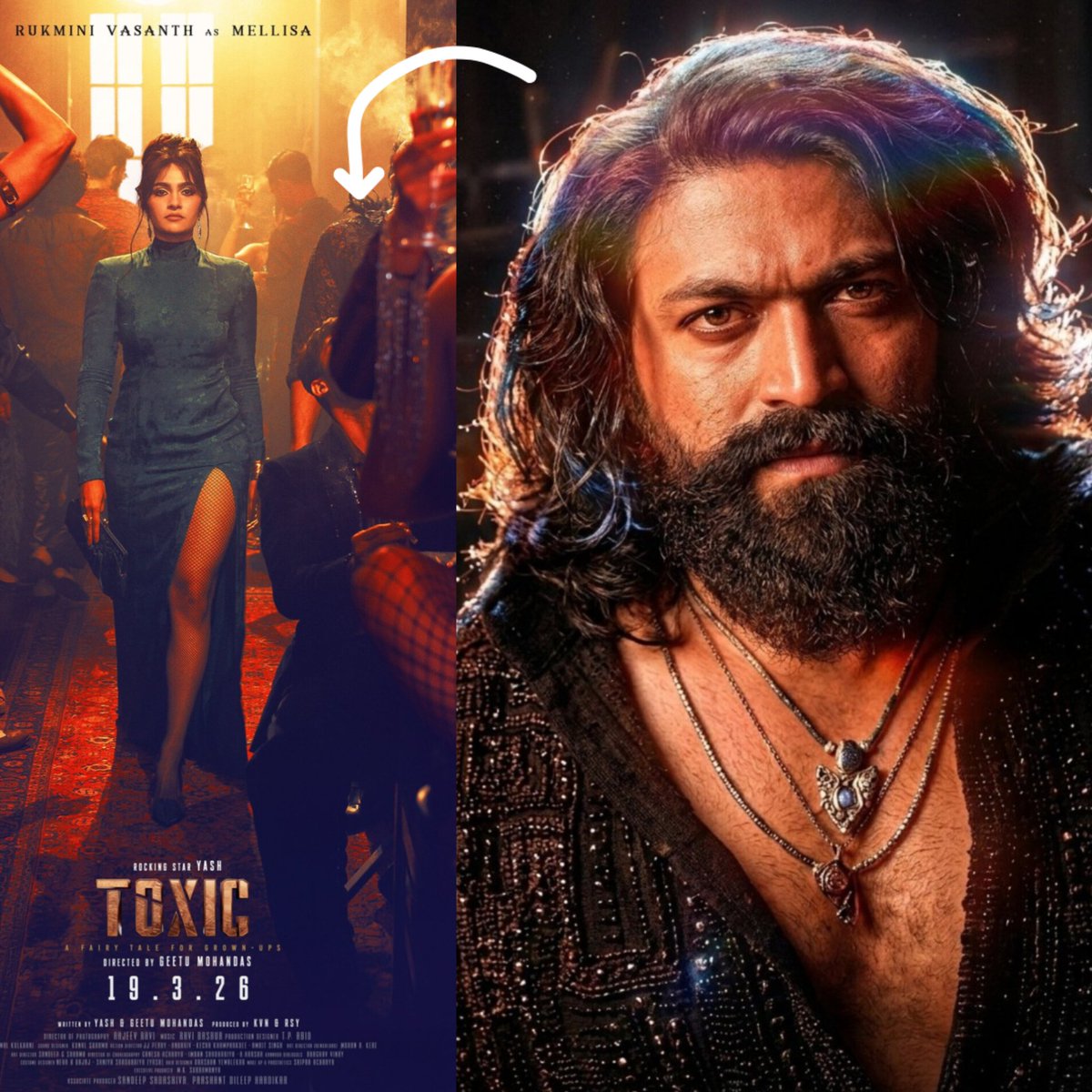 _Suhas_Dore_'s tweet photo. long hair and long beard shade 🥁
#ToxicOnMARCH19th https://t.co/HBHT8IHwBS