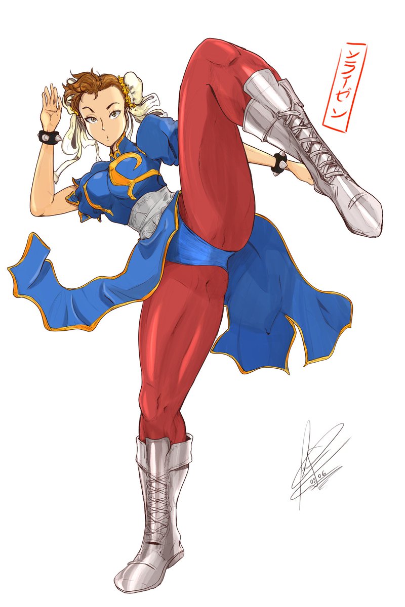 Happy birthday, Chun-li! Here's an old art of mine inspired by Kinu Nishimura style. Enjoy it!