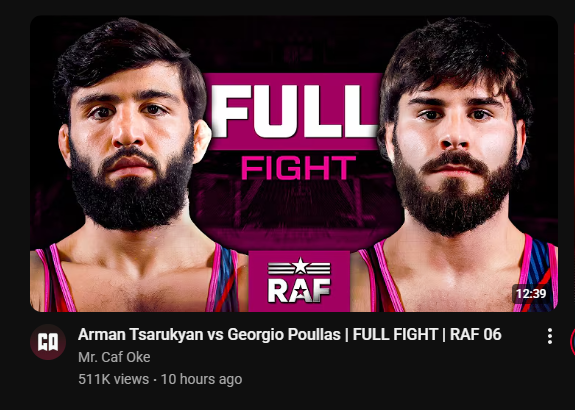 AOUREDOO's tweet photo. ''RAF is not going to let Arman compete again''
They definitely will, look at the views, the numbers it's getting on social media https://t.co/k7Le25yXAj