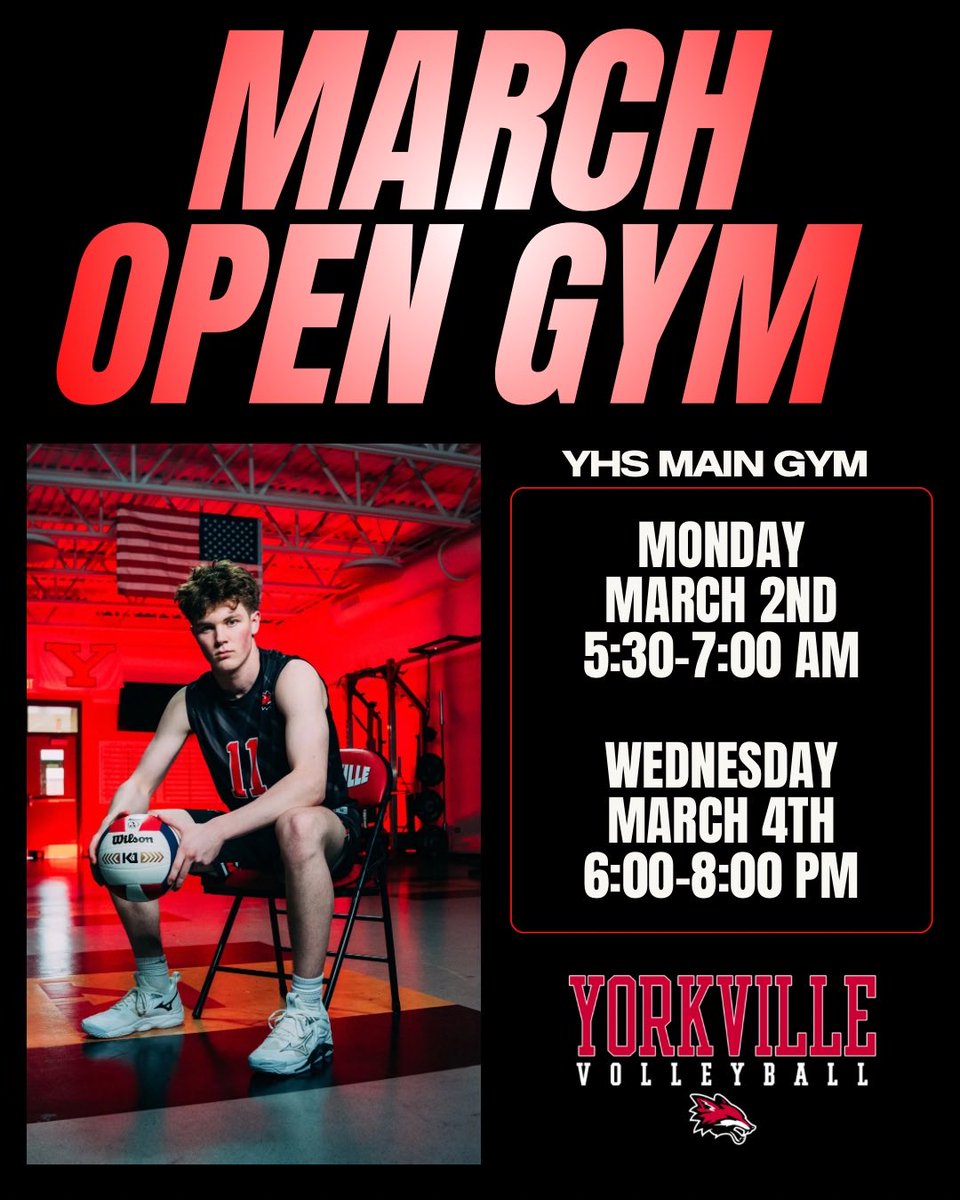 Yorkville Boys Volleyball tweet media