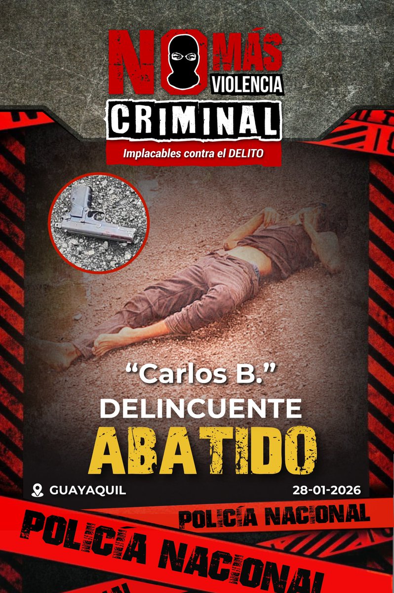 Policía Ecuador tweet media