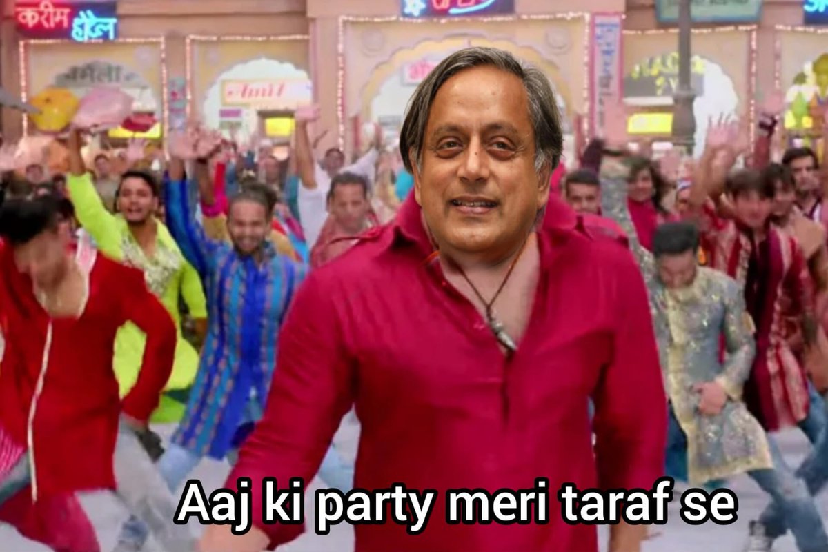 Shashi Tharoor after watching Sanju Samson's innings