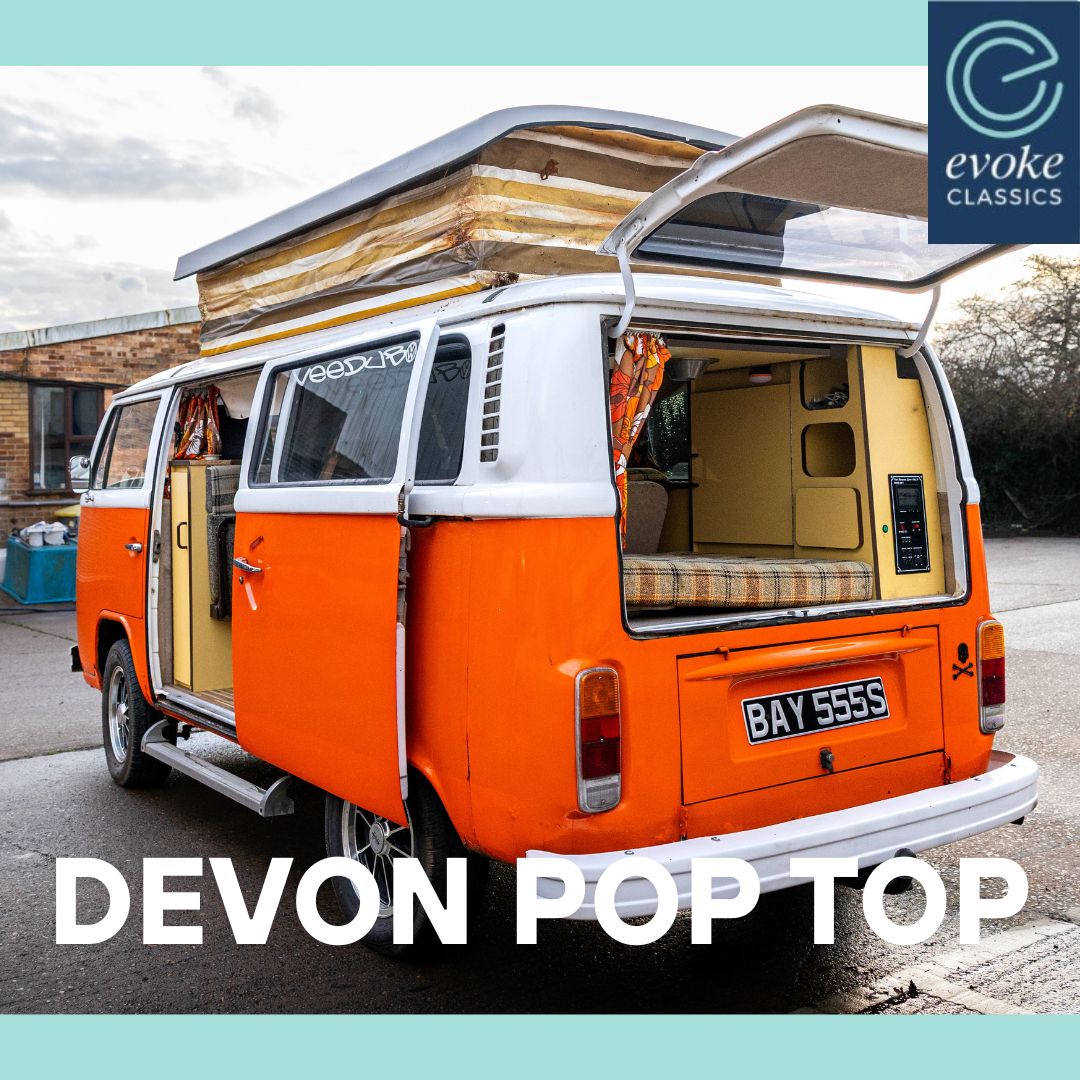 EvokeClassics's tweet photo. LIVE AT AUCTION
1978 Volkswagen Bay Window Camper Van T2
https://t.co/cBMzk9JhjN
Practical 'Devon Pop-Top' Bay Window
A well travelled example with a good history file
Matching 'BAY' number plate included in sale
In current ownership since 2003
#VWCamper #VWDevon #Camper https://t.co/sveszUWF5X