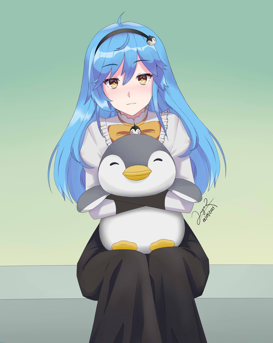 Aruzeya ⭐ Chica Pingüino tweet media