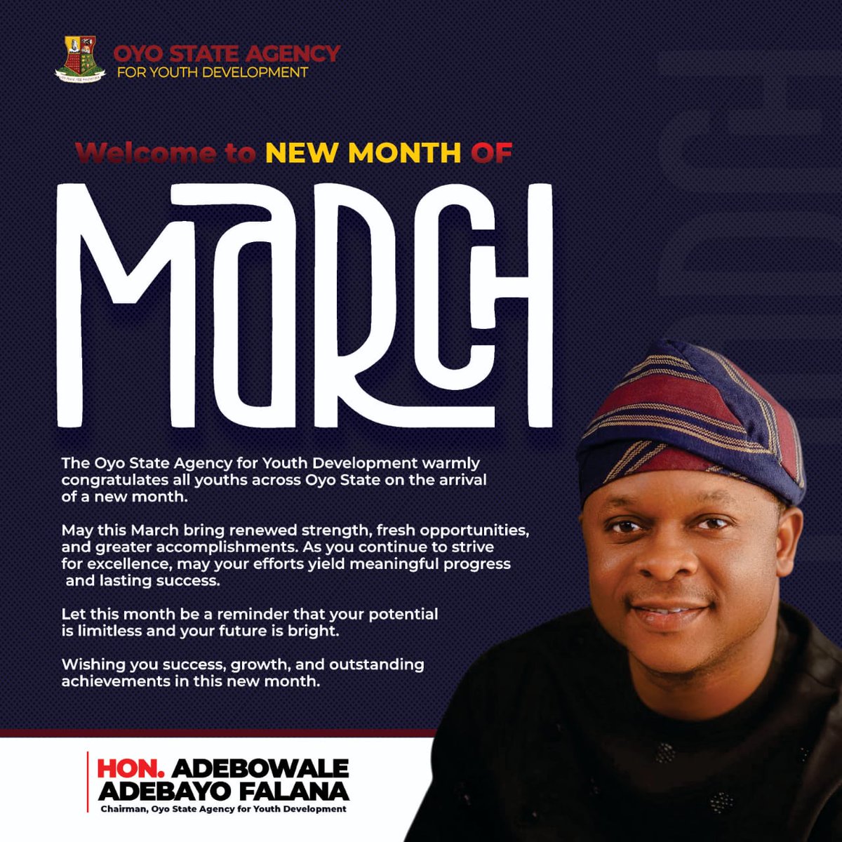 Oyo State Agency For Youth Development tweet media