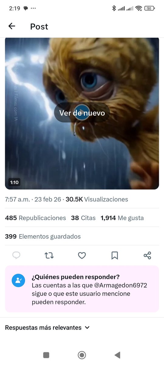 Te metiste con Piolín, ahora bancate la pelusa, no llores cuando te suspendan la cuenta