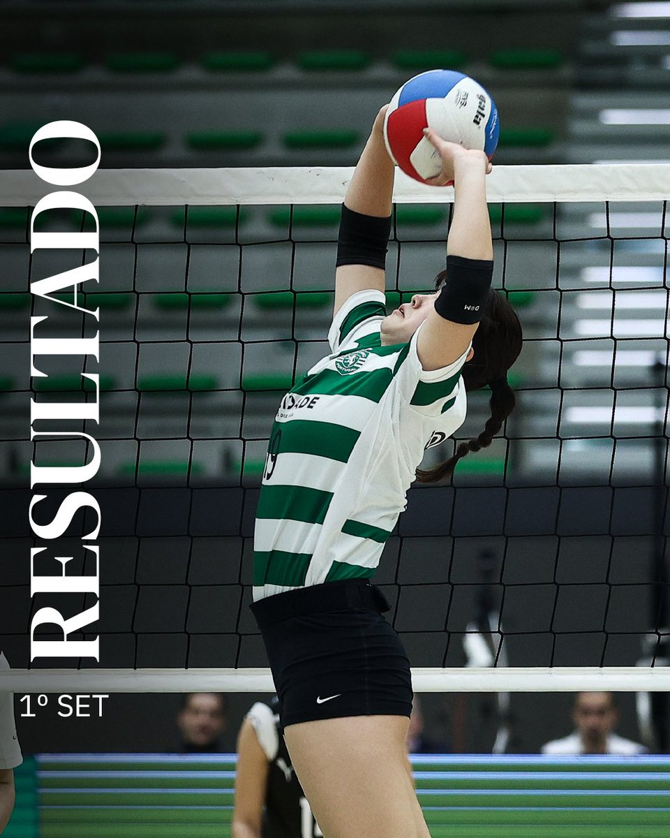 SCPModalidades's tweet photo. #VoleibolFemSCP | Final do 1⃣.º SET:
Leixões SC 23-25 Sporting CP
🔴 0-1 🟢 // #LSCSCP https://t.co/sKf85SAKxm