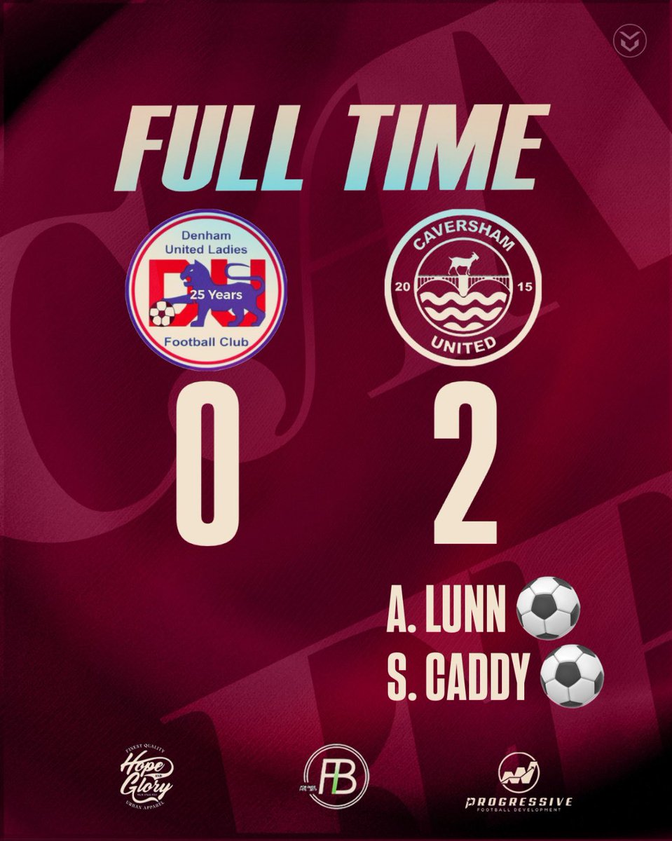 MATCH RESULT

GOATS WOMEN 2
Denham United Ladies Reserves 0

A. Lunn ⚽️
S. Caddy ⚽️

Through to the <a href="/tvcwfl/">TVCWFL</a> League Cup Semis!

A second half Aleasha Lunn penalty and a Scarlett Caddy finish from a Liv Fletcher assist were enough to send us into our second cup semi of the season!