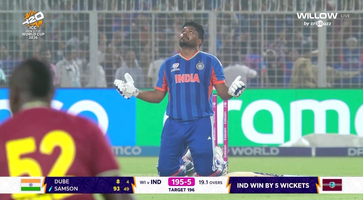 anand0738's tweet photo. Wah SANJU SAMSON wah! What a greatest inning 
When India needed you most. https://t.co/YJCL00c5iU
