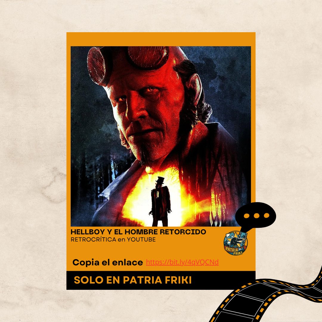 HELLBOY EL HOMBRE RETORCIDO 😈
¿FOLK HORROR INFRAVALORADO o NUEVO FRACASO del personaje?
En la nueva RETROCRÍTICA de PATRIA FRIKI te cuento por qué NO le doy mi sello de aprobación.
▶️ bit.ly/4qVQCNd
#HELLBOY #ELHOMBRERETORCIDO #PATRIAFRIKI #CINE