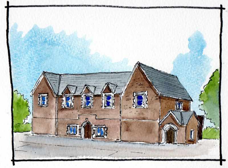 Marksoftime.com
Coleraine 32. The work house on Mountsandel Road. originally designed for 700 extended during Famine to take another 60 with a fever hospital along side. Only the front block remains.