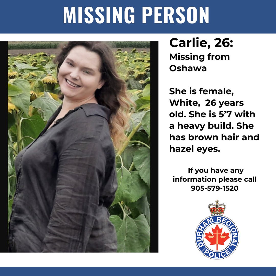 MISSING PERSON | OSHAWA Police are seeking public assistance in ...
