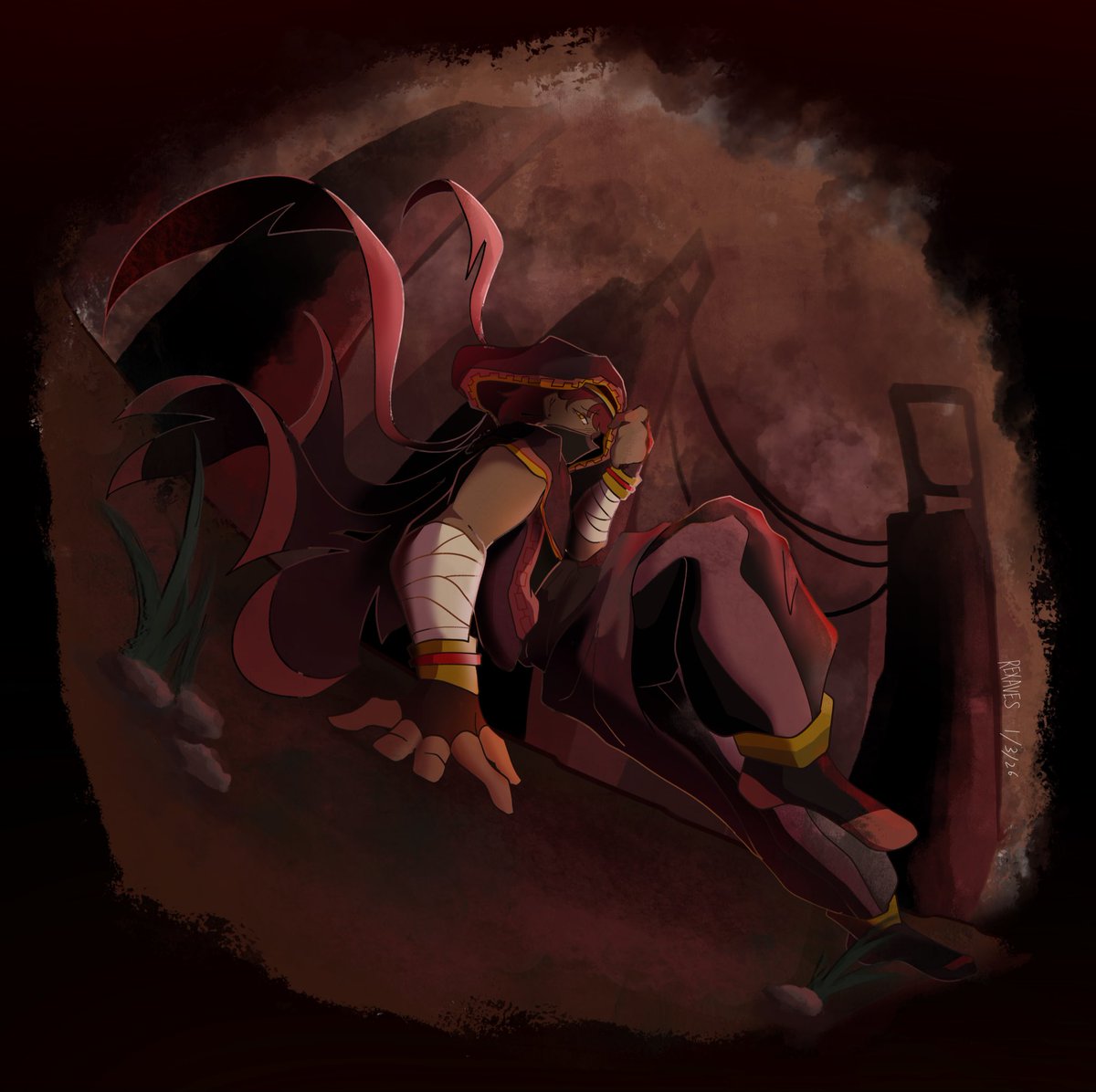 hi guies 🍅🍅 i drew my #FE2 desert ruins in the map itself

noo guys dont 🍅 throw 🍅 tomatoes 🍅🍅🍅 noo🍅🍅 

no we all love desert ruins im joking

more to come me thinks !!! 

#FE2FanArt #FloodEscape2