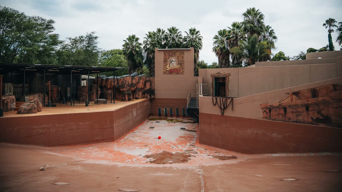 🔥🚨Pretoria Zoo was once a world-class and iconic place of pride and wonder, but NOW is in a dilapidated state despite R100m spent on its rehabilitation.🚨🔥

Thank the <a href="/MYANC/">ANC - African National Congress</a>!!
Everything they touch turns to SHIT!!