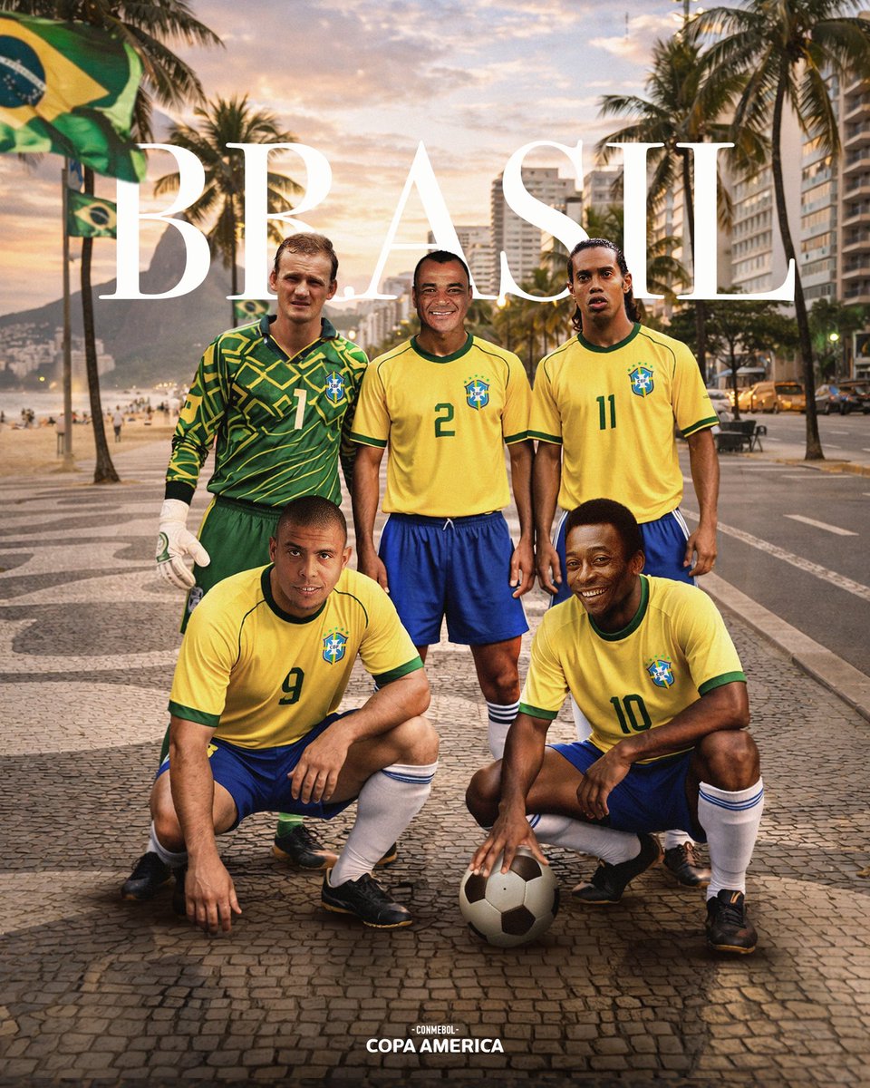 O sonho de ser campeão vem do berço 🏆🇧🇷🇦🇷🇨🇱🇺🇾
Em um 5x5, quem venceria? ⚽🤔