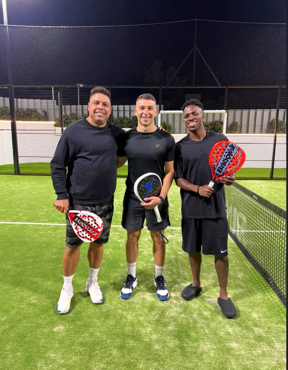 Vini Jr. x Ronaldo9 x Lucas ￼￼￼￼￼🏓