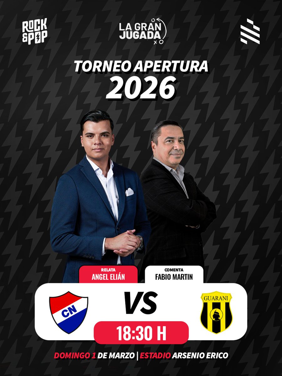 Rock&Pop Paraguay tweet media