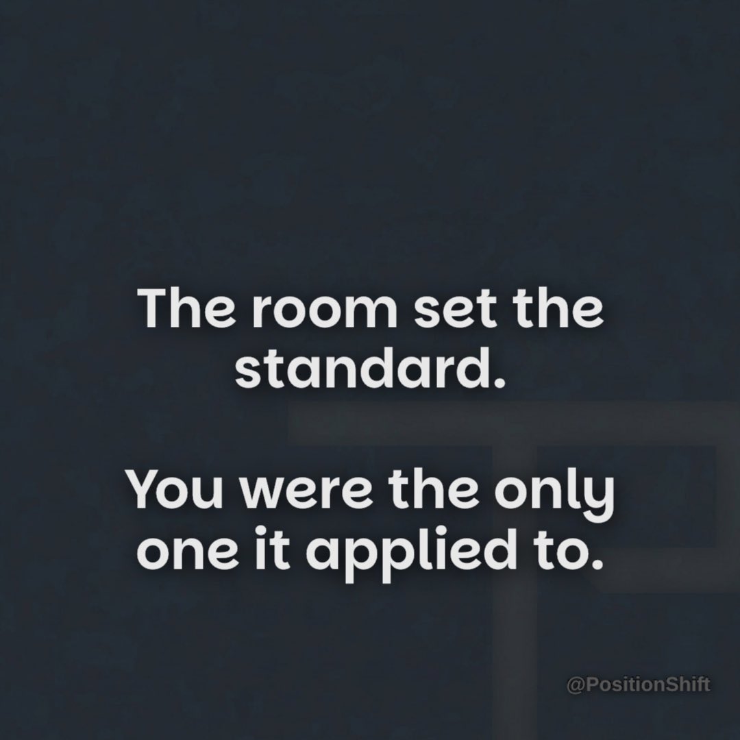 PositionShift's tweet image. What started as extra became expected. The second you tried to breathe, the claws came out.

That’s your signal to move.

#PositionTheory