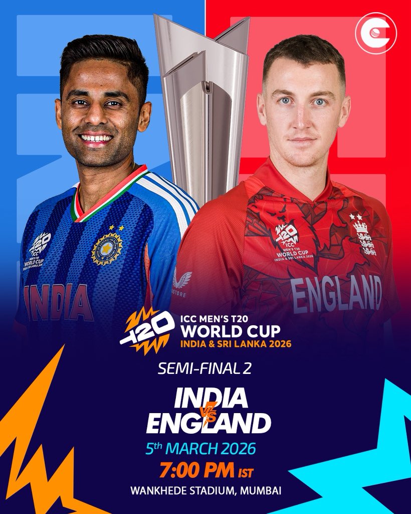 circleofcricket's tweet image. Second semi-final locked 🔒
India 🆚 England
📍Wankhede Stadium

#T20WorldCup #INDvENG