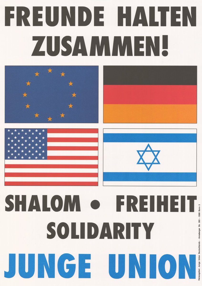 Unser Kompass: Stabil, gerade wenn es darauf ankommt. Aus deutschem Interesse und trotz allem.

(Plakat von 1991, Desert Storm)
