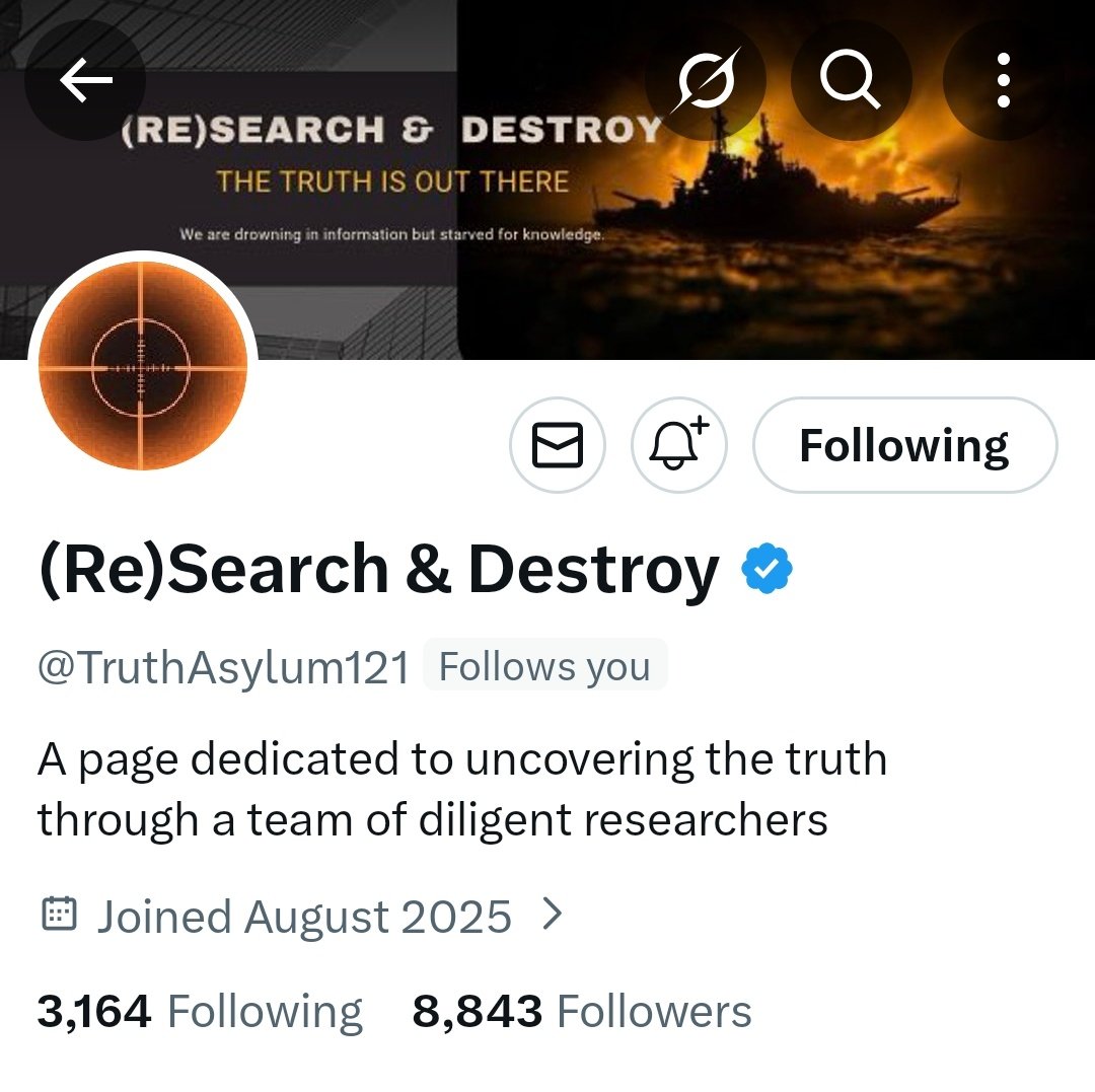HoodedClaw1974's tweet photo. Please give @TruthAsylum121 a follow and a repost. One of the top research teams on X, providing detailed posts with receipts.👍 https://t.co/o9IP1JSP0t