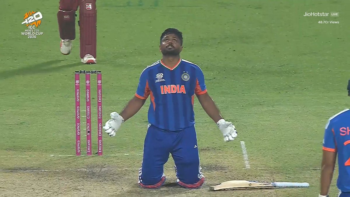 Learn from the very best he did 🔥
What a performance from Sanju Samson ✨ Take a Bow Champ🙌🏻💫
This is the greatest knock by any Indian batsman in T20 World Cup history. Well played Sanju Samson 👏👏🇮🇳🇮🇳 #INDvsWI #T20WorldCup