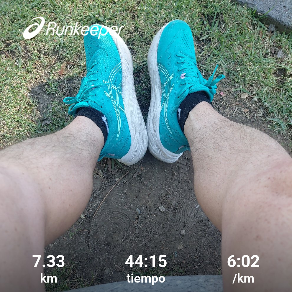 CsarEfrain's tweet photo. Lo de ayer. #asicsrun #Runnkeeper 
#Asicsméxico #templorunner #yoelegicorrer #manicomiorunner 🏃‍♂️🏃‍♂️🏃‍♂️ https://t.co/V3iOY6KBb3