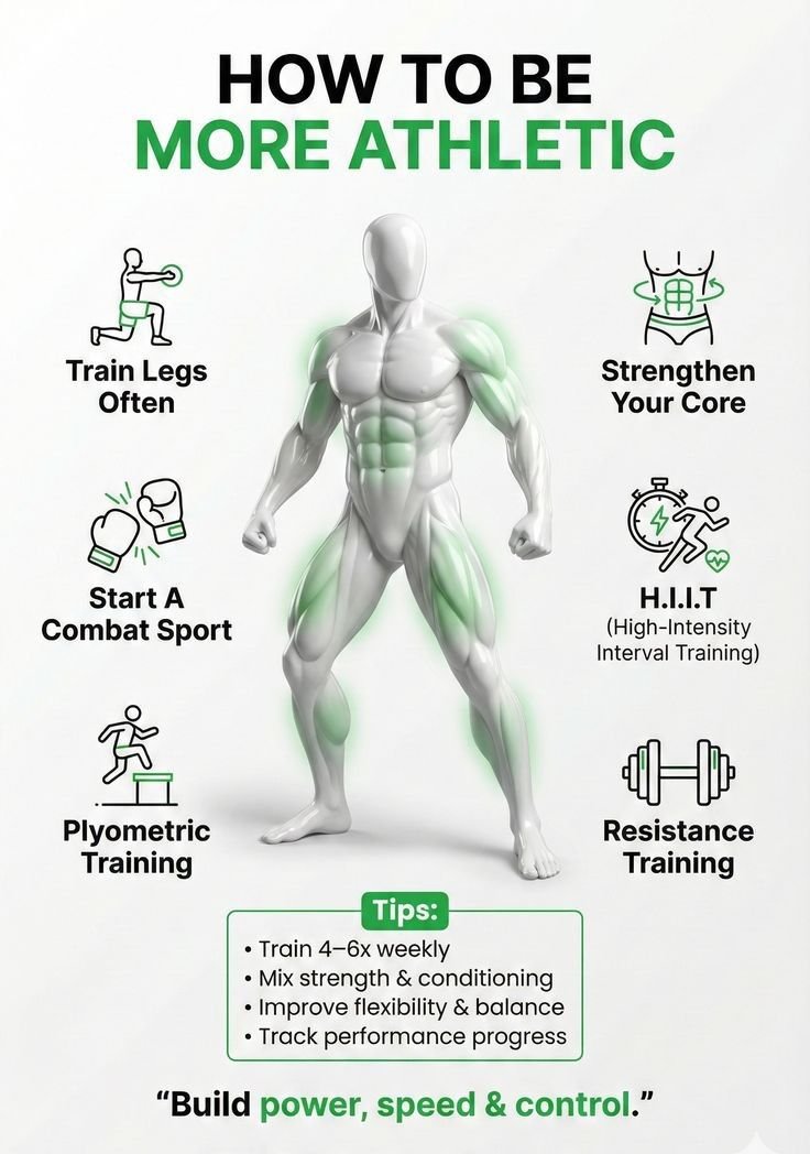 FitHubHQ_'s tweet photo. How to be more athletic https://t.co/7Ih9Ruvtt9