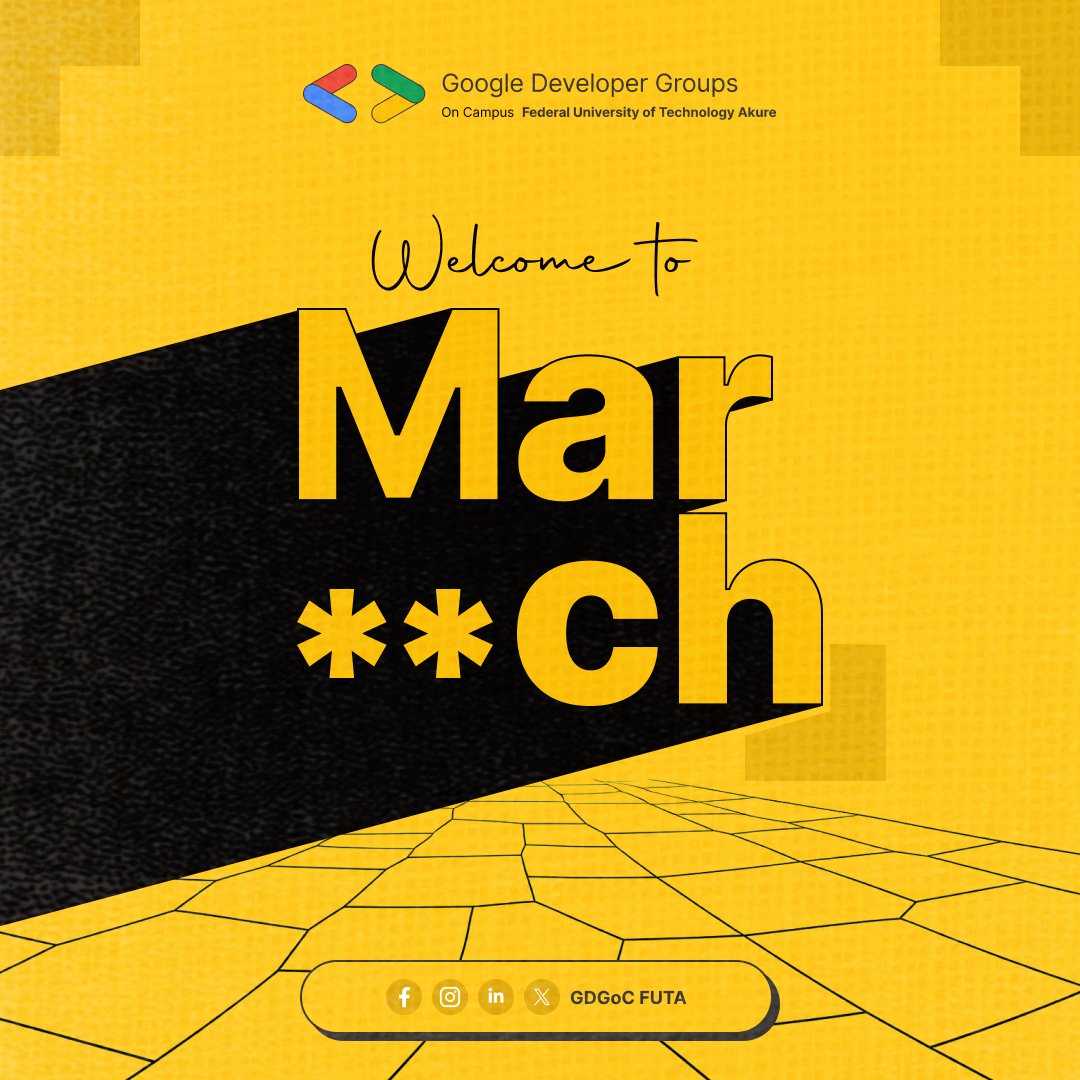 Google Developer Groups on Campus FUTA tweet media