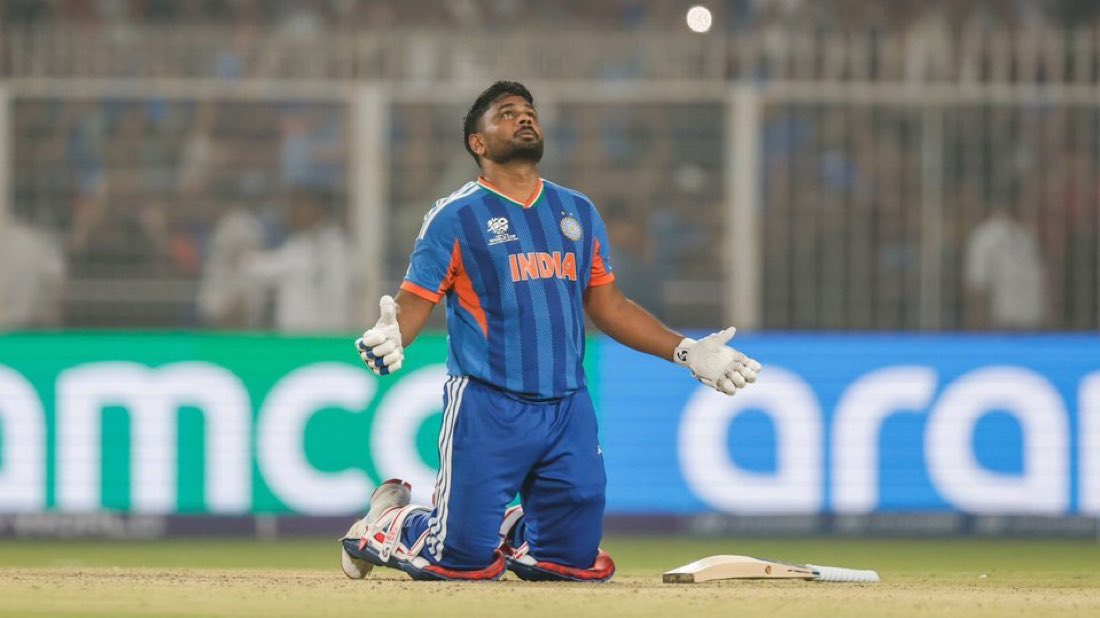 MirzadUbaid's tweet photo. Sanju Samson ❤️🔥 .. That’s the tweet.. Malayali Daa 🔥🔥🔥 #sanju https://t.co/9xMKxggTzP