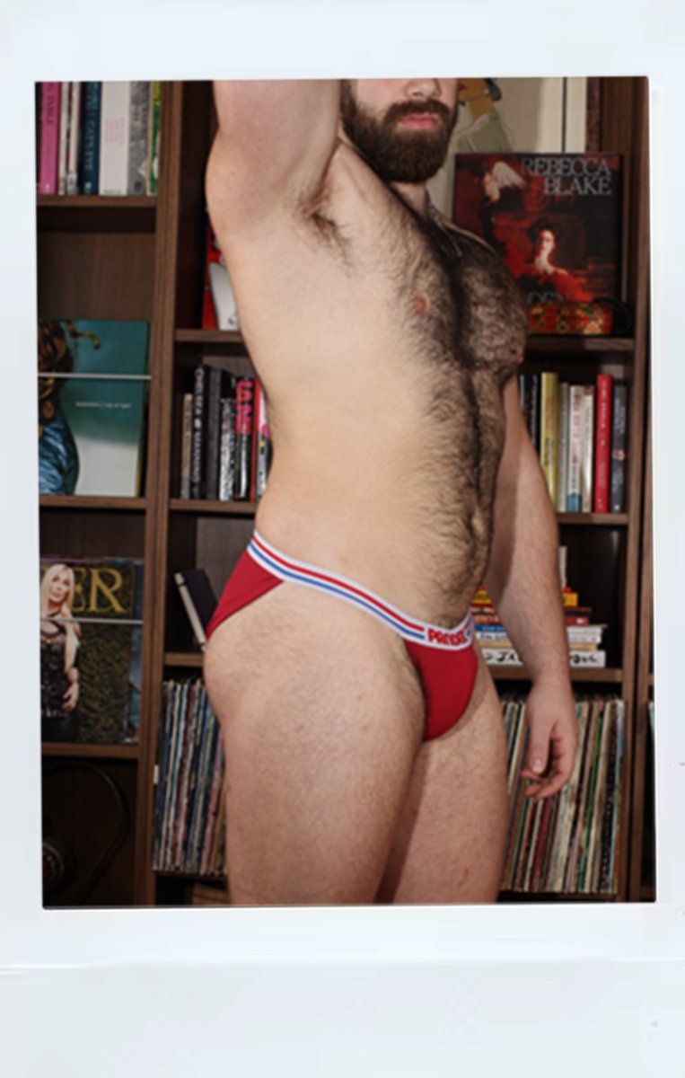 Pander sport brief in dark red