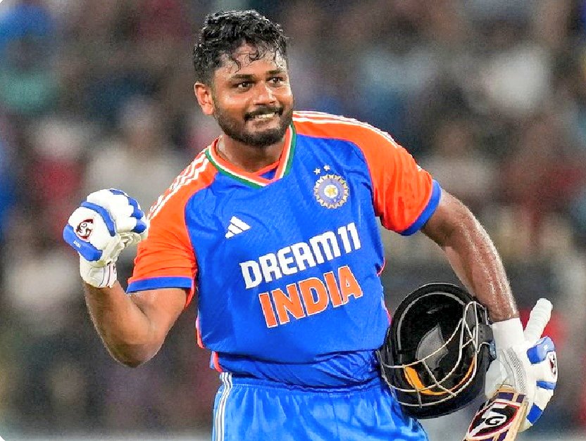 संजू सैमसन चला है आज सीना तान...
ये बंदा आज धुआं धुआं कर दिया है वेस्टंडीज को....
50 बॉल में 97 रन की नॉटआउट धमाकेदार पारी खेल के मैच जीताया है...

Sanju Samson कि पारी को कोई नहीं भूलेगा 
इसी के साथ भारत सेमीफाइनल में क्वालिफाई कर गया है

#INDvsWI #semiFinal #INDvsENG