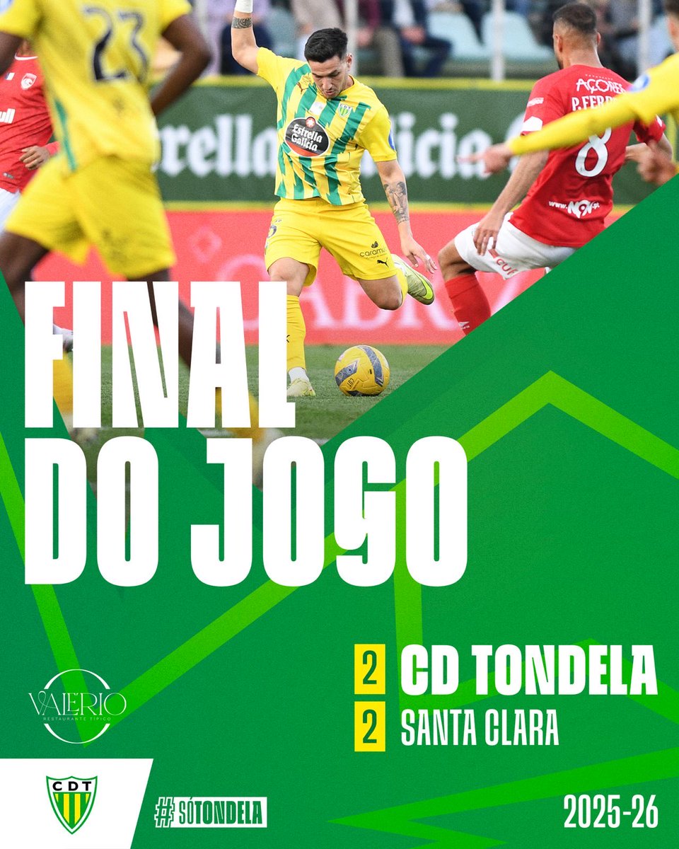 CDTondela1933's tweet photo. ⏹️ Acabou no João Cardoso
Obrigado por todo o vosso apoio Auriverdes 🙏🏻
#SóTondela #CDTCDSC #LigaPortugalBetClic https://t.co/S0ebY6CMUO
