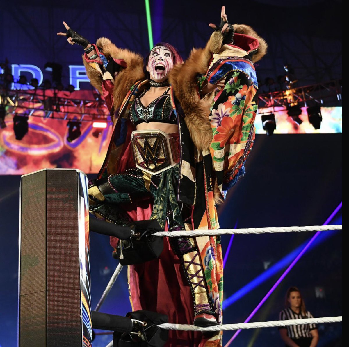 The way she was booked yesterday, I think this was Asuka's last World Title reign 💔