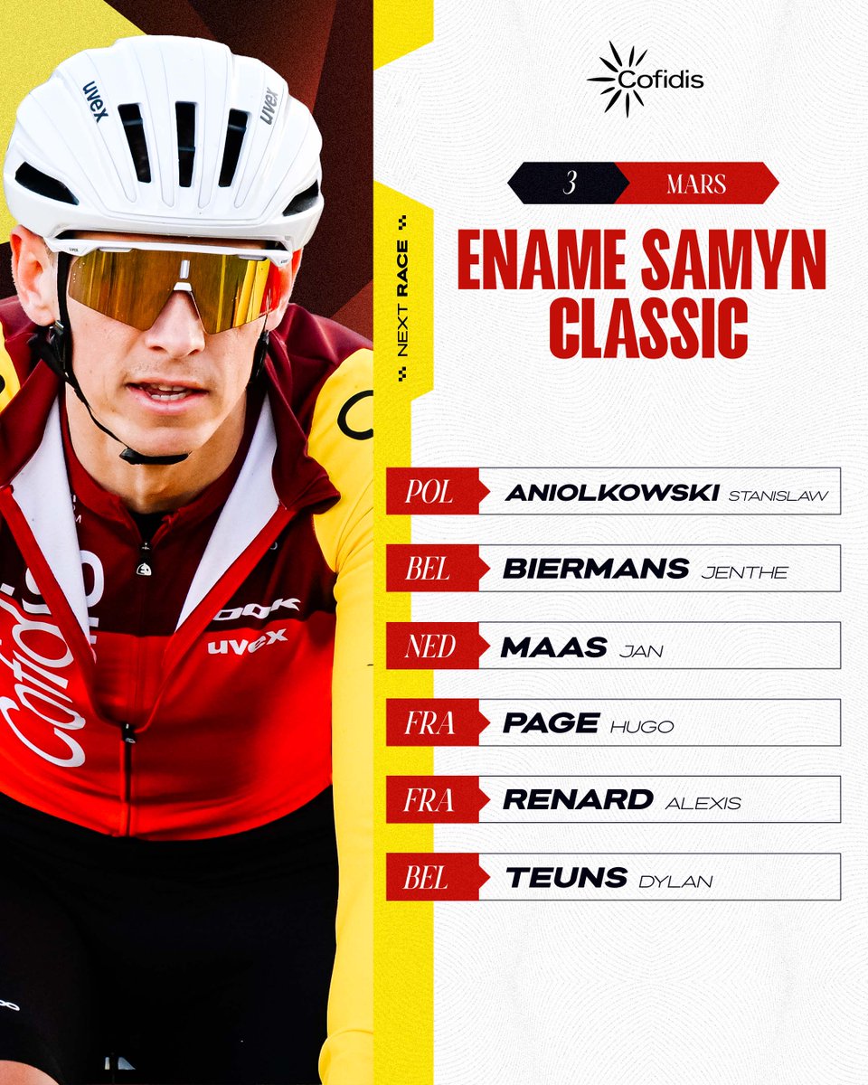 Team Cofidis tweet media
