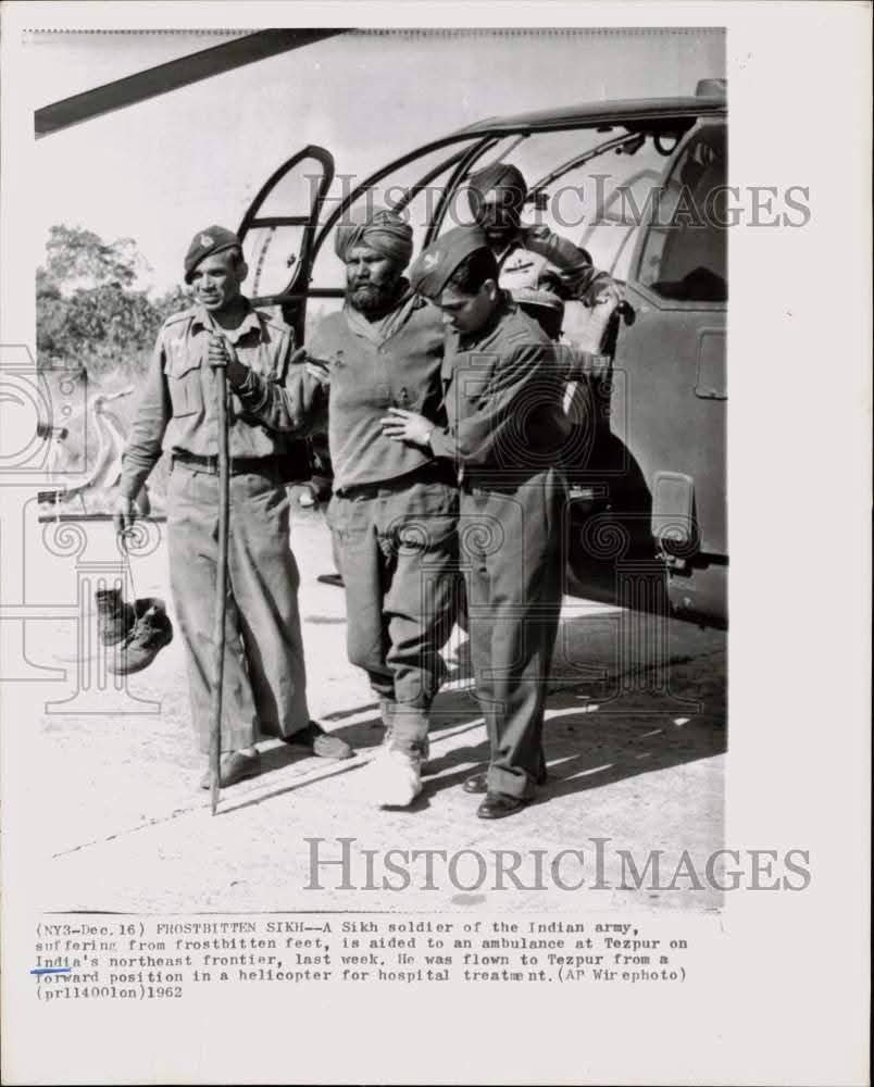 Indian Soldier has always given  body and soul for his Nation. Below a soldier with frost bitten feet being evacuated  during 1962 War. His DP would not have been taxed.
Present day soldiers also expect that Country will stand by them if disabled.
#KeepDisabilityPensionTaxFree