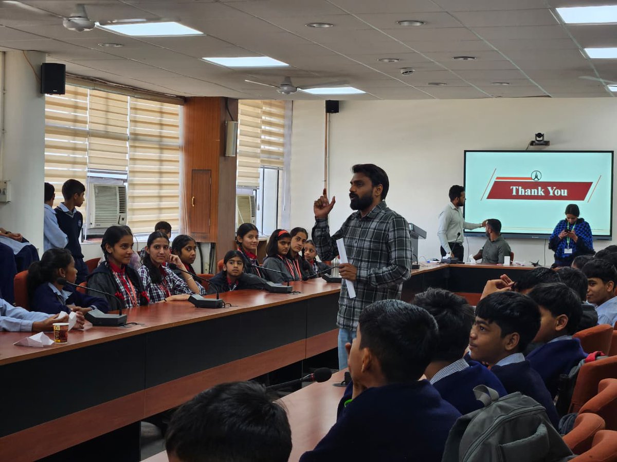 ieee_acsircsio's tweet photo. IEEE AcSIR–CSIO Student Branch celebrates #NationalScienceDay2026
At CSIR–Central Scientific Instruments Organisation on the theme “Women in Science: Catalysing Viksit Bharat.”
#IEEE #AcSIR #WomenInScience #ViksitBharat https://t.co/wRGSNDoqqx