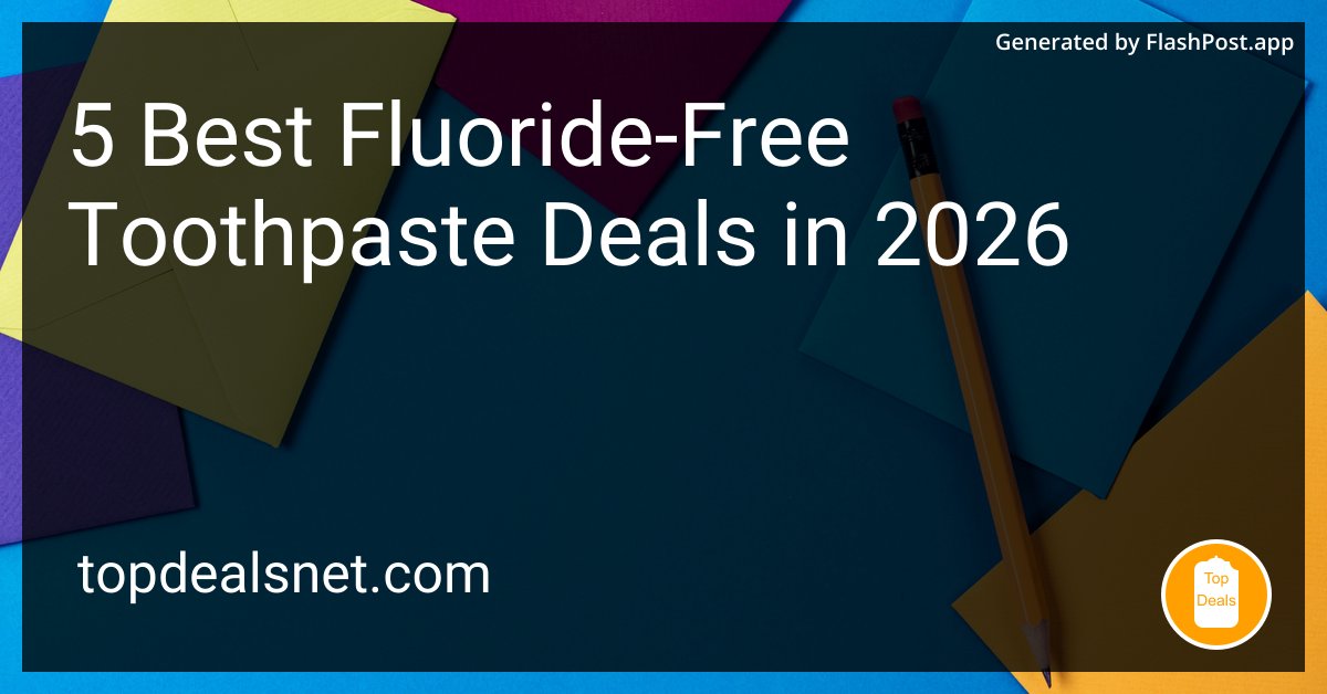 alieGotha's tweet image. Wait, toothpaste without fluoride?! The future is wild but my gums are LIVING for these deals.

Source: topdealsnet.com/blog/best-fluo…

 #deal #toothpaste