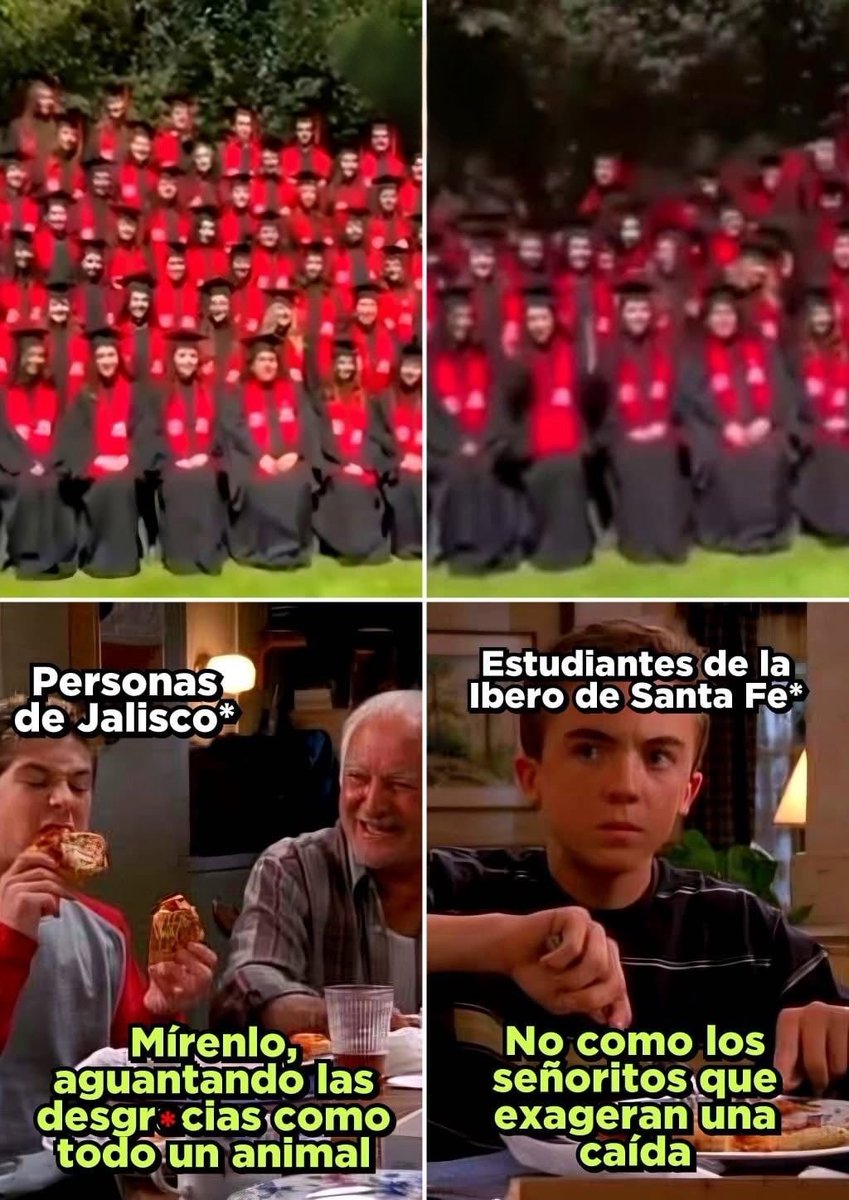 ElChocoflan's tweet photo. NUEVA DESGRACIA EN MÉXICO (AUNQUE PARA ALGUNOS, PURA EXAGERACIÓN) 🤭🇲🇽

Cuando todavía se comentaba lo ocurrido el fin de semana pasado en Jalisco, ahora surge otro episodio que encendió las redes. Esta vez fue en la Universidad Ibero de Santa Fe.

Todo iba normal: alumnos posando felices para su foto de graduación, sonrisas, togas y celulares listos… hasta que el templete donde estaban parados colapsó de repente. El momento se volvió caótico: gritos, llanto, padres buscando a sus hijos entre la gente y llamadas urgentes para pedir una ambulancia.

Pero como siempre, el internet no perdona. En los comentarios se abrió el debate, porque muchos usuarios señalaron que la altura desde la que cayeron no parecía tan grande y calificaron las reacciones como “demasiado dramáticas”.

Entre los comentarios que más se repitieron:
“Lo de Jalisco no se compara con lo que vivieron estos chicos de la Ibero”.
“Claudia Sheinbaum ya dijo que se abrió una carpeta de investigación”.
“¿Habrá minuto de silencio en los partidos de la Liga MX?” 💬

Al final, dentro de todo, la buena noticia: no se reportaron personas con lesiones de gravedad tras el colapso. A veces el susto pesa más que el golpe… aunque en redes, el juicio siempre cae más fuerte 😌📱