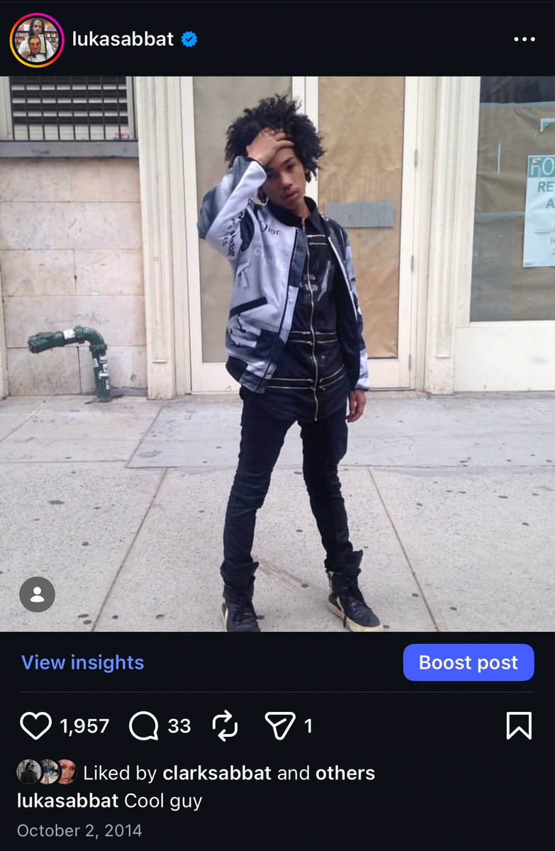 whoisluka's tweet photo. 2014*
Once I finally got my first pair of ricks it was the only shoe I wore for at least a year 
I had never paid 600 for some used shoes before. 
And the SLAB rick Owen’s denim 
(Which then turned into DRKSHDW) https://t.co/37Rx8vH3a8