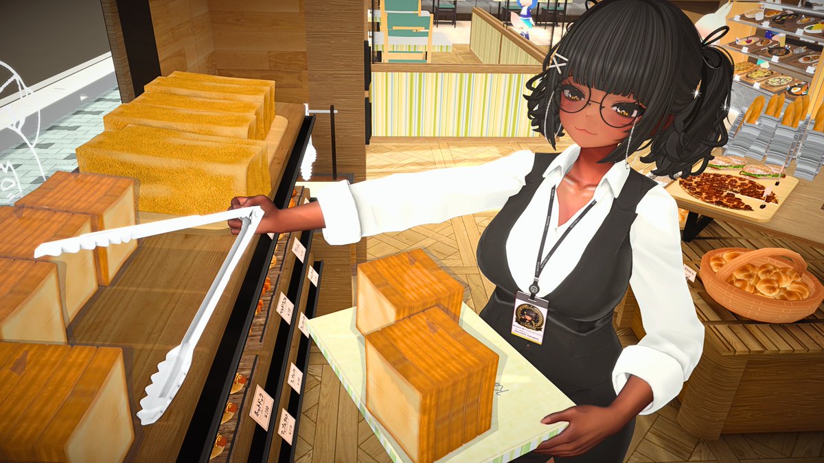 食パンを買い漁る女 

#miltina3D #ミルティナ