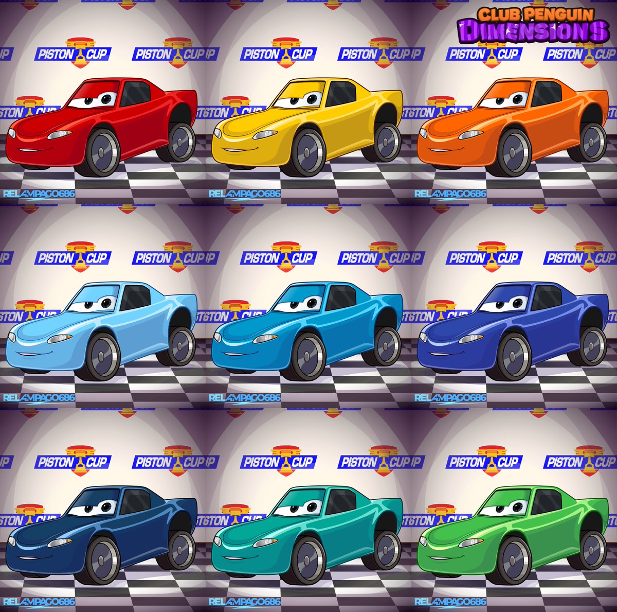 Relampago686CP's tweet photo. "Eu sou a velocidade!"

(Arte de transformação de carro feita para o mini evento "Seja a velocidade" @dimensaopinguim)
#clubpenguindimensions #pixarcars #lighningmcqueen #cars20th #cars20thanniversary #cars20recap #route66
#pinguinando #cpfanart

2/3 https://t.co/5exDPORw8X
